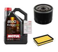 FEBI Controllo Set 5L MOTUL 8100 X-CLEAN EFE 5W-30 Per Fiat Bravo II 1.9 D