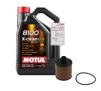 FEBI Controllo Set 5L MOTUL 8100 X-CLEAN EFE 5W-30 Per Fiat Doblo