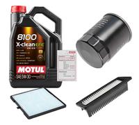 FEBI Controllo Set 5L MOTUL 8100 X-CLEAN EFE 5W-30 Per Hyundai I10 1.2