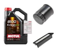 FEBI Controllo Set 5L MOTUL 8100 X-CLEAN EFE 5W-30 Per Hyundai I10 1.2