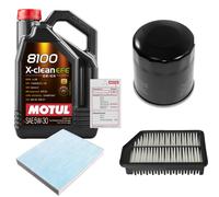 FEBI Controllo Set 5L MOTUL 8100 X-CLEAN EFE 5W-30 Per Hyundai I30 1.4 MPI