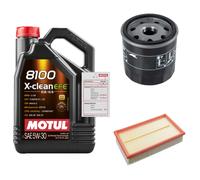 FEBI Controllo Set 5L MOTUL 8100 X-CLEAN EFE 5W-30 Per Nissan NV200 Evalia