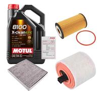 FEBI Controllo Set 5L MOTUL 8100 X-CLEAN EFE 5W-30 Per Opel Astra K Caravan