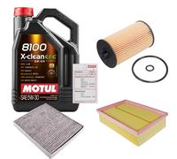 FEBI Controllo Set 5L MOTUL 8100 X-CLEAN EFE 5W-30 Per Opel Mokka/Mokka