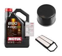 FEBI Controllo Set 5L MOTUL 8100 X-CLEAN EFE 5W-30 Per Suzuki Baleno 1.2