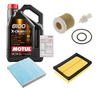 FEBI Controllo Set 5L MOTUL 8100 X-CLEAN EFE 5W-30 Per Toyota Yaris 1.0