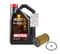 FEBI Controllo Set 5L MOTUL 8100 X-CLEAN EFE 5W-30 Per VW Multivan VI 2.0 TDI