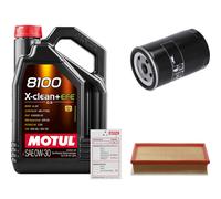 FEBI Controllo set 5L MOTUL 8100 X-PULIRE 0W-30 per VW Transporter V Bus 2.0