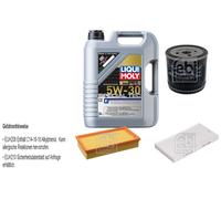 FEBI Controllo set 5L SPECIALE LIQUI MOLY TEC F 5W-30 per Ford Focus Turnier