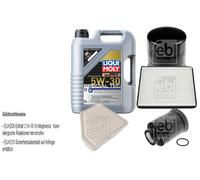 FEBI Controllo set 5L SPECIALE LIQUI MOLY TEC F 5W-30 per Toyota Auris