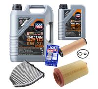 FEBI Controllo Set 6 L Liqui Moly Top Tec 4210 0W-30 Per Mercedes C-Klasse