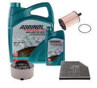 FEBI Controllo Set 6L ADDINOL GIGA LIGHT MV 0530 LL Per Audi A4 Avant 8K5