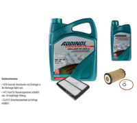 FEBI Controllo Set 6L ADDINOL GIGA LIGHT MV 0530 LL Per Hyundai Santa Fé I