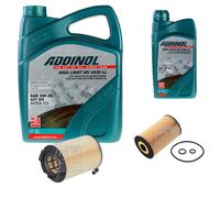 FEBI Controllo Set 6L ADDINOL GIGA LIGHT MV 0530 LL Per VW Golf Plus 5M1
