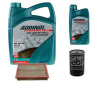 FEBI Controllo set 6L ADDINOL GIGA LUCE MV 0530 LL per VW Sharan 7M8 7M 9