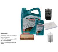 Febi Controllo Set 6L Addinol Giga Luce Mv 0530 Ll per VW Transporter V Bus Di