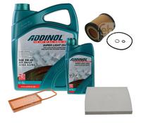 Febi Controllo Set 6L Addinol Super Light 0540 per BMW X5 F15 F85 xDrive40e