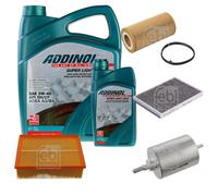 Febi Controllo Set 6L Addinol Super Light 0540 per di Audi A4 Cabriolet