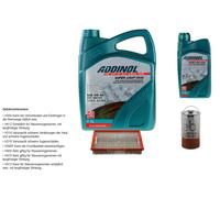 FEBI Controllo Set 6L ADDINOL SUPER LIGHT 0540 Per Mercedes-Benz 190 W201 D