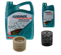 FEBI Controllo Set 6L ADDINOL SUPER LIGHT 0540 Per Peugeot Partner Kasten