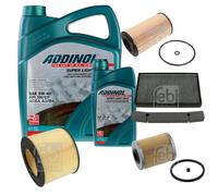 FEBI Controllo Set 6L ADDINOL SUPER LIGHT 0540 Per Saab 9-5 Kombi YS3E 2.2