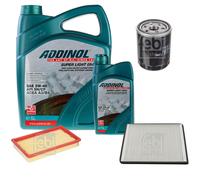 Febi Controllo Set 6L Addinol Super Light 0540 per Subaru Justy III G3X