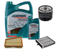 FEBI Controllo set 6L ADDINOL SUPER LUCE 0540 per Renault Scénic II JM0/1_