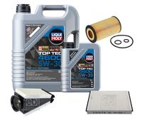 Febi Controllo Set 6L Additivo Liqui Moly Top . Tec 4600 5W-30 per Mercedes C