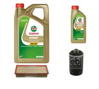Febi Controllo Set 6L castrol edge IN Titanio FST 5W-30 Ll per VW Golf VI