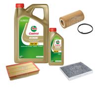 FEBI Controllo set 6L Castrol EDGE Titanio FST 5W-30 LL per Audi A3