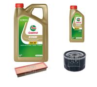 FEBI Controllo set 6L Castrol EDGE Titanio FST 5W-30 LL per Dacia Logan II