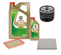 Febi Controllo Set 6L castrol edge Titanio FST 5W-30 Ll per di Nissan