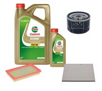 FEBI Controllo set 6L Castrol EDGE Titanio FST 5W-30 LL per Nissan Qashqai