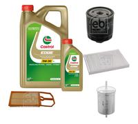 Febi Controllo Set 6L castrol edge Titanio FST 5W-30 Ll per Seat Leon 1M1