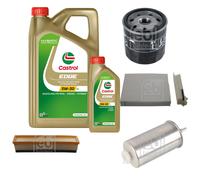 FEBI Controllo Set 6L Castrol EDGE Titanium FST 5W-30 LL Per Dacia Duster