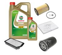 FEBI Controllo Set 6L Castrol EDGE Titanium FST 5W-30 LL Per KIA Cee'D