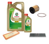 FEBI Controllo Set 6L Castrol EDGE Titanium FST 5W-30 LL Per MINI Mini R56