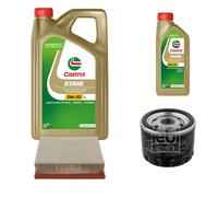 FEBI Controllo Set 6L Castrol EDGE Titanium FST 5W-30 LL Per Renault Laguna
