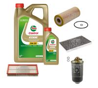 FEBI Controllo Set 6L Castrol EDGE Titanium FST 5W-30 LL Per VW Golf IV