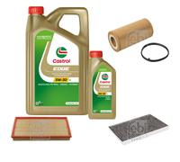 FEBI Controllo Set 6L Castrol EDGE Titanium FST 5W-30 LL Per VW New Beetle