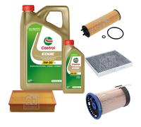 FEBI Controllo Set 6L Castrol EDGE Titanium FST 5W-30 LL Per VW Passat