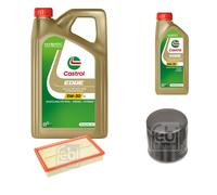 FEBI Controllo Set 6L Castrol EDGE Titanium FST 5W-30 LL Per VW Polo AW1