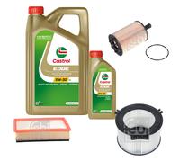 FEBI Controllo Set 6L Castrol EDGE Titanium FST 5W-30 LL Per VW Transporter
