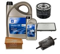 Febi Controllo Set 6L GM 5W-30 dexos2 Longlife per Opel Vivaro Kasten F7
