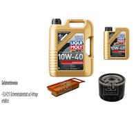 Febi Controllo Set 6L Liqui Moly 10W-40 Bassa Visciosità per Fiat Idea 350