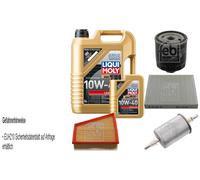 Febi Controllo Set 6L Liqui Moly 10W-40 Bassa Visciosità per Seat Ibiza III