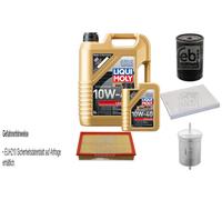 Febi Controllo Set 6L Liqui Moly 10W-40 Bassa Visciosità per VW Transporter V