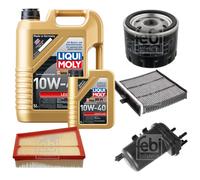 FEBI Controllo set 6L LIQUI MOLY 10W-40 Buon funzionamento per Renault Scénic II