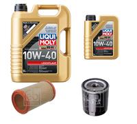 FEBI Controllo Set 6L LIQUI MOLY 10W-40 Leichtlauf Per Lancia Kappa Coupe