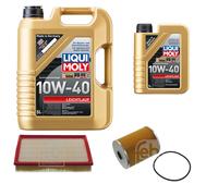 FEBI Controllo Set 6L LIQUI MOLY 10W-40 Leichtlauf Per VW Corrado 53I 2.9